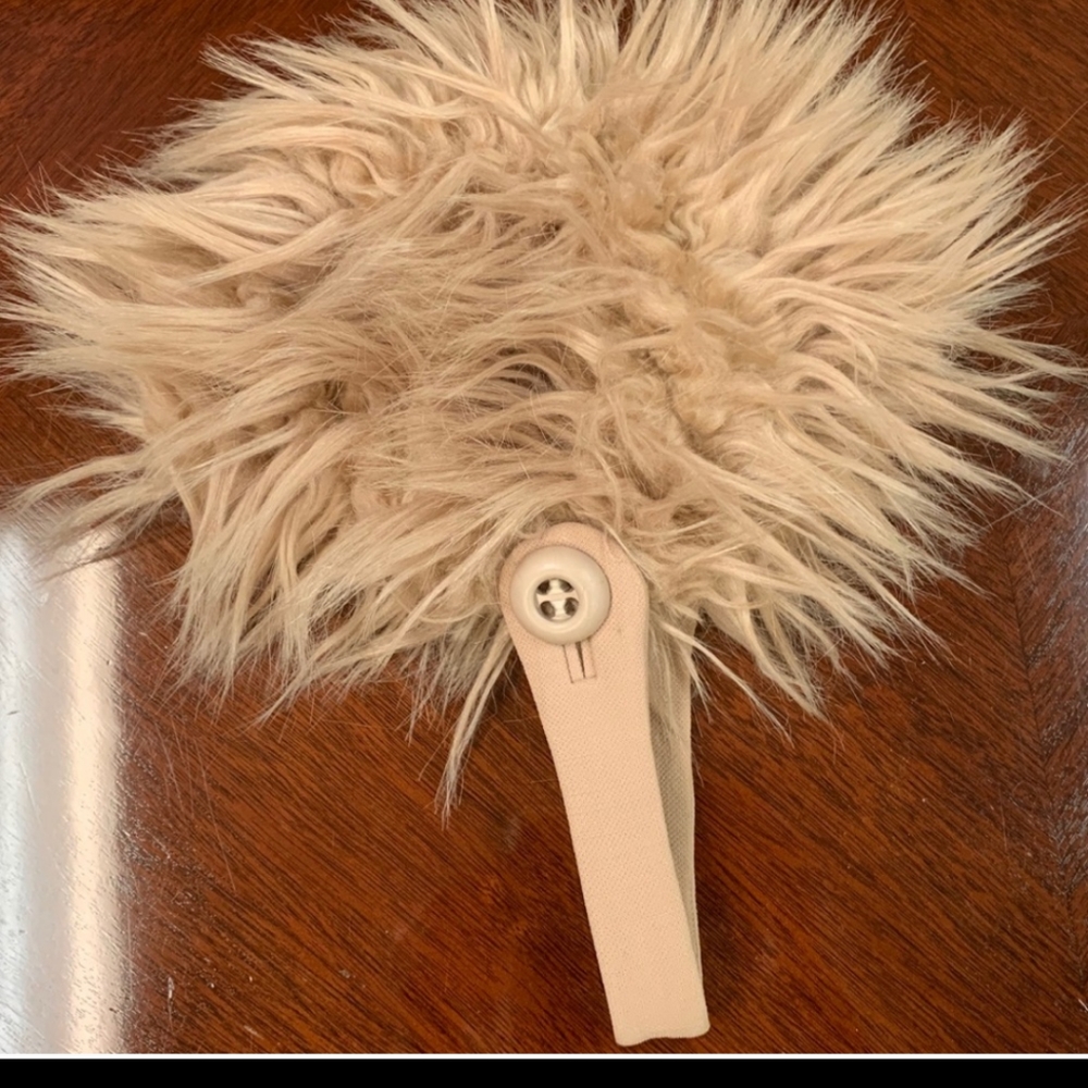 ISO PRADA FAUX FUR HAT HELMET